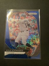 BASEBALL CARDS KYLE SCHWARBER 121/175 BLUE MOJO REFRACTOR PANINI PRIZM 2020