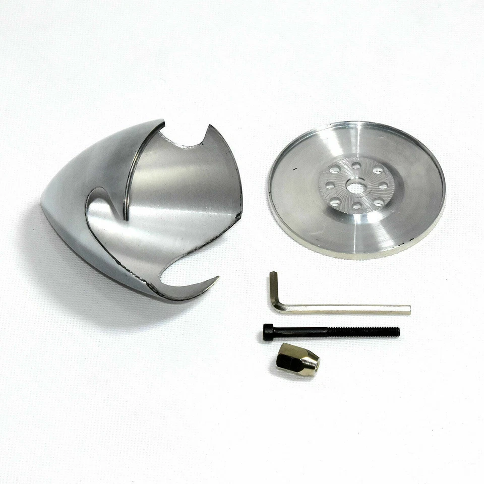 3 Bladed 2.25in 57mm Aluminum Spinner for Gas Engine RC Scale Model Airplane - Image 2 of 4
