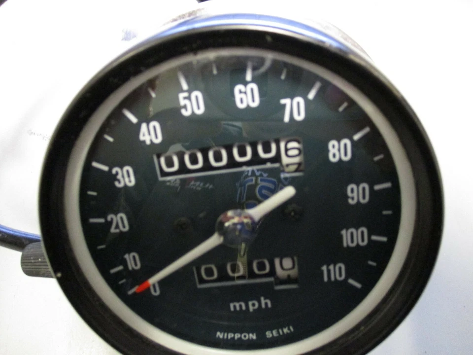 Conjunto de velocímetro Honda CB200 CB 200 1975-1976 37200-389-671 NUEVO OEM WM15D Foto 2 de 4