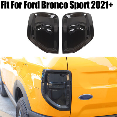 2016 F150 Accessories Exterior For Ford Mustang 15-17 Smoked Black Tail Light Lamp Cover Guard Trim Accessories 2017 Ford F150 Accessories - Foto 11