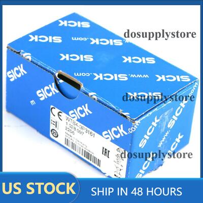 New SICK WTB43P3161 WTB4-3P3161 1028097 PLC PHOTOELECTRIC PROXIMITY SENSOR