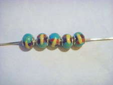 FIMO CLAY BEADS FOR BRACELETS OR PENDANTS D19