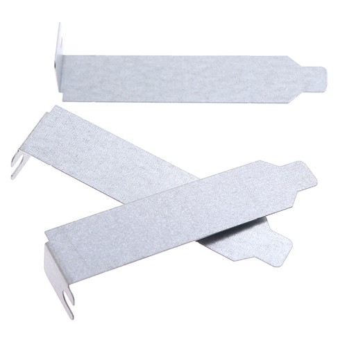 5pcs/lot 8cm Silver PCI Slot Cover PC Computer Case Dust Filter Blanking BoaBJO