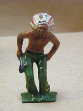Vintage Unbranded Lead Figure Indian