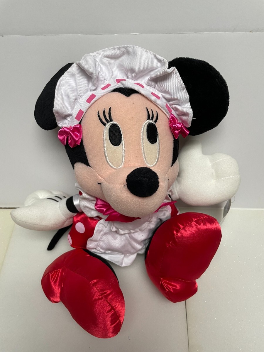 Tokyo Disney Minnie Mouse Maid Outfit 2008 SEGA Plush Japan | eBay