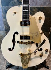 Gorgeous Gretsch G6136t-lds Falcon 55 Style - Aged "crème" White 2013 Ohsc (763)