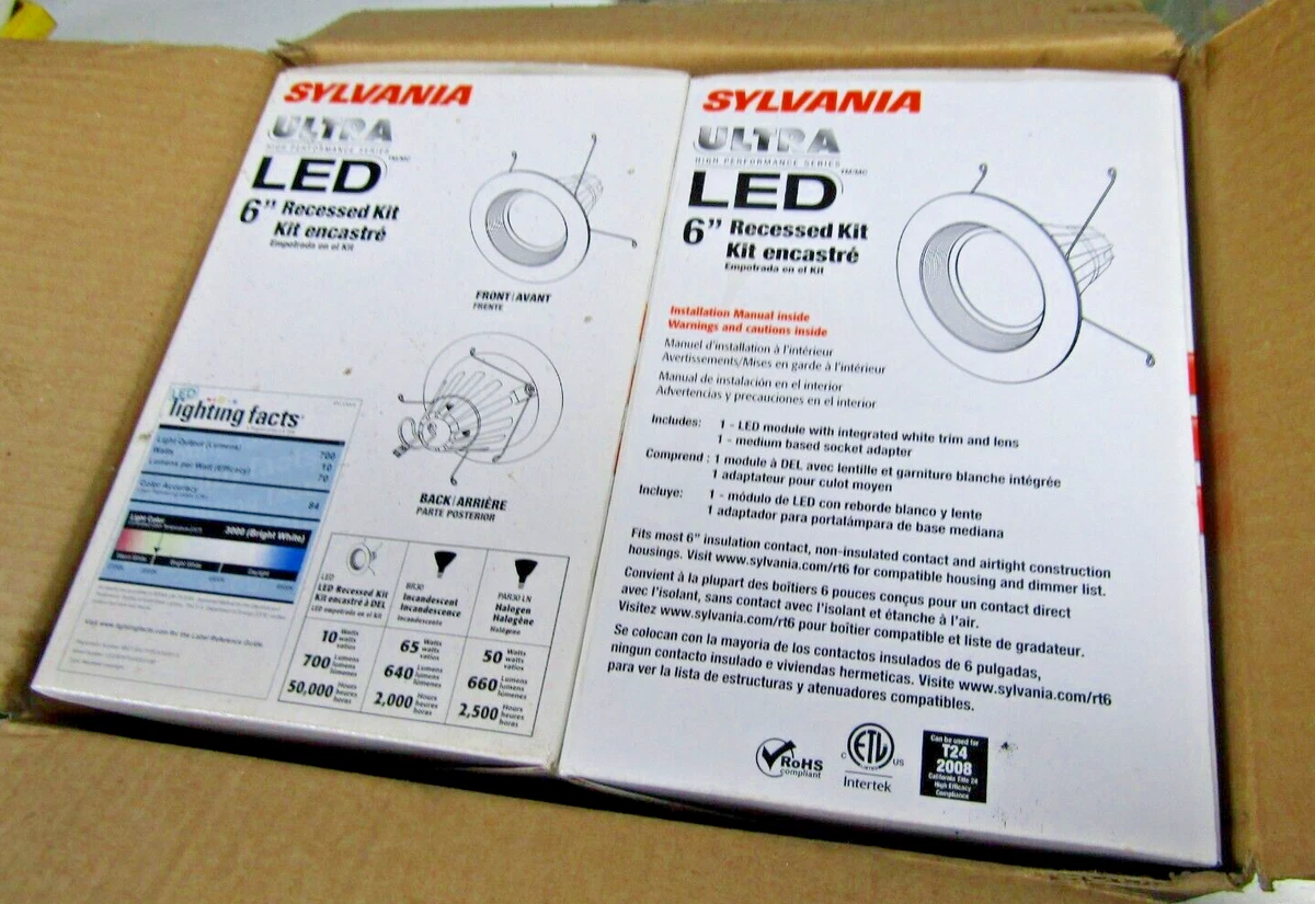 2 NEW SYLVANIA LED RT6 700 FL80 6