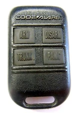 Code Alarm G0H-FOUR keyless entry remote transmitter keyfob alarm responder bob