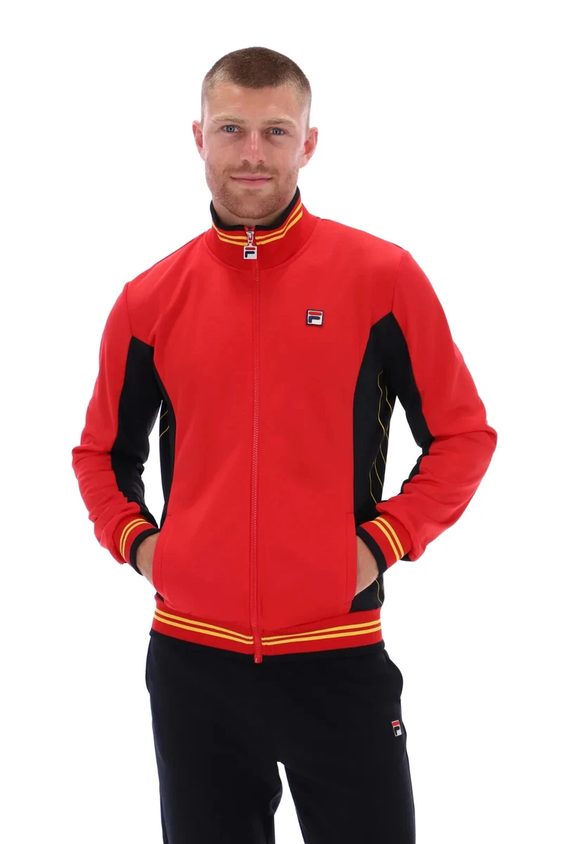 Fila red cheap black