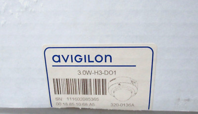 Avigilon 3.0W-H3-DO1 3.0 MP WDR Day Night H.264 HD Outdoor Dome Camera [CTNO]