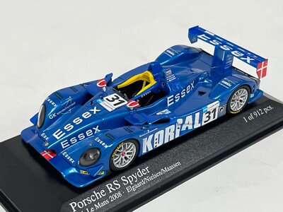 1/43 Minichamps Porsche RS Spyder #31 2008 24 Hours of LeMans