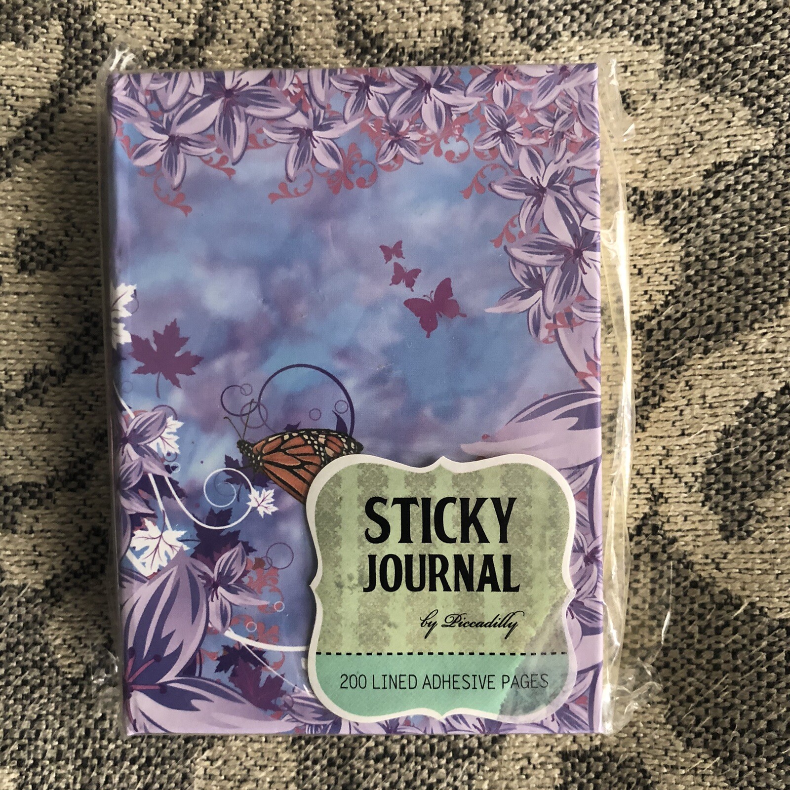 Pretty Notebook Style Lined Sticky Notes Journal-image