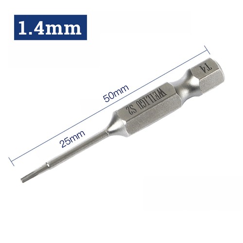 Solid Torx Screwdriver Bit Magnetic 1/4" Hex Star Security Pin T3 to T40 Long - Picture 18 of 59