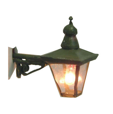 Einfache Wandlampe L44 UNBEMALT O Scale Langley Models Kit 1/43 Landschaft