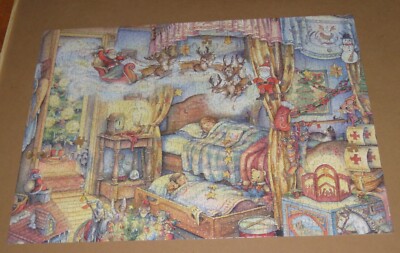 Kim Jacobs Art  - Christmas Dream Puzzle - Missing 4 Pieces