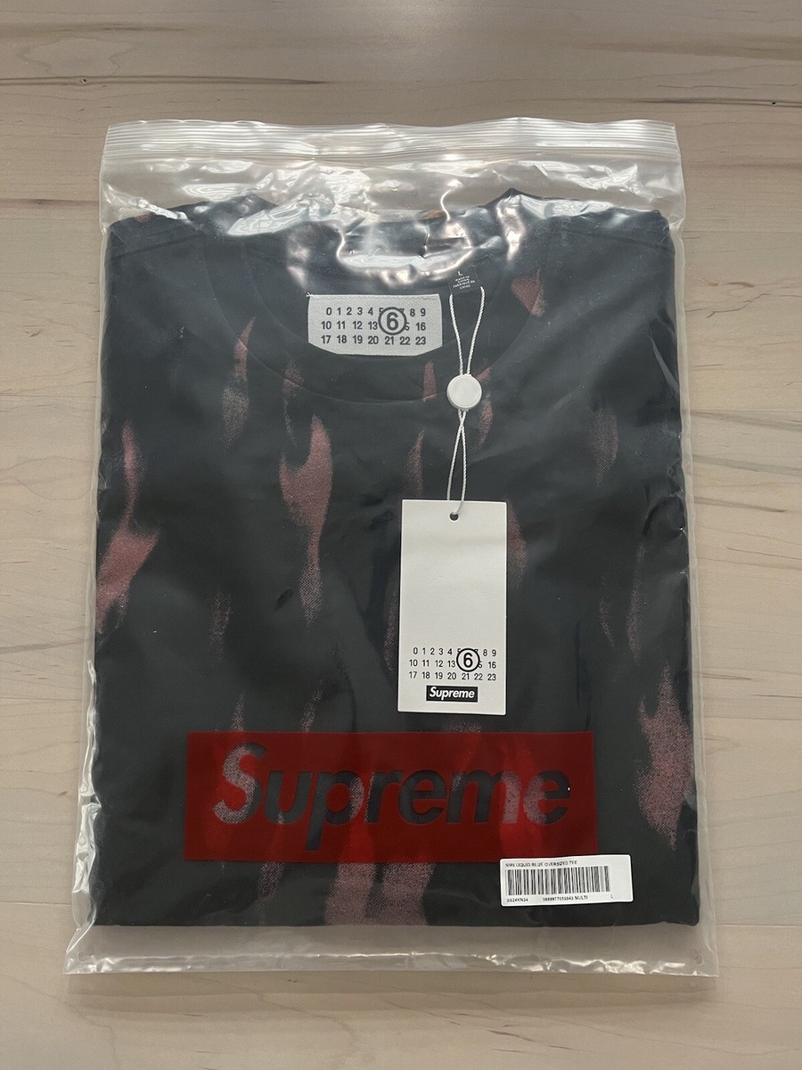Size Large - Supreme x MM6 Maison Margiela x Liquid Blue Oversized  