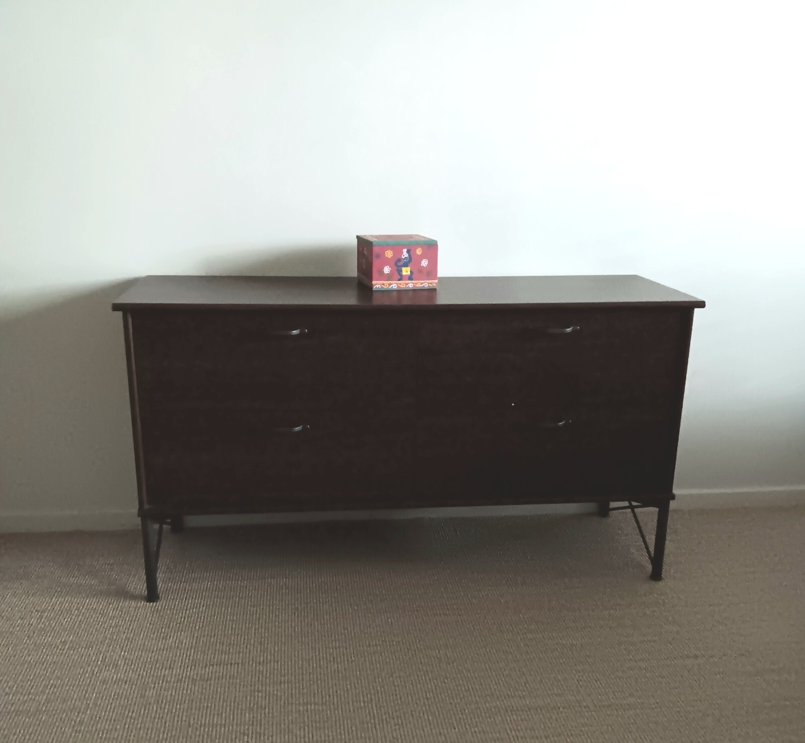 Ensemble de lit + table de chevet + commode IKEA - Ameublement