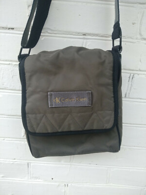 Calvin Klein Women's Travel Crossbody Bag Green Olive