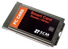 SCR243 Smart Card Reader / Writer PC Card SCM Microsystems