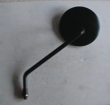 CUPPINI ITALIEN LINKSHAND SCHWARZ RUNDKOPF SPIEGEL 10mm GEWINDE TP-RT-11-401