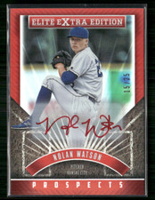 Nolan Watson 2015 Elite Extra Edition Prospects Red Ink Auto 15/25 #34
