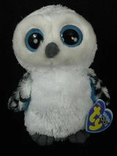 Ty Beanie Boos Spells the Snowy owl Style 36078 NEW Boo 6” 15cm Rare Purple Tag