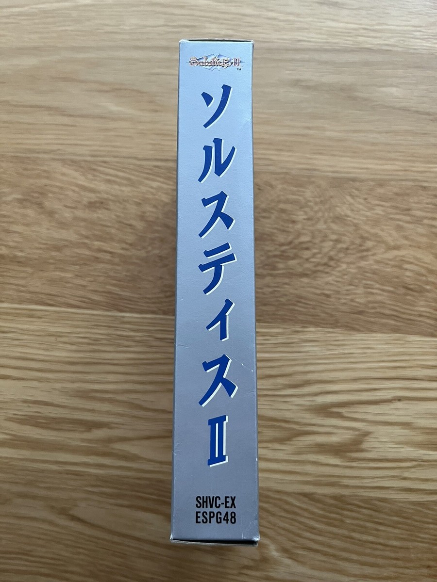 Solstice II (Equinox) JPN Nintendo Super Famicom SNES SFC Solstice II (Equinox) JPN Nintendo Super Famicom SNES SFC