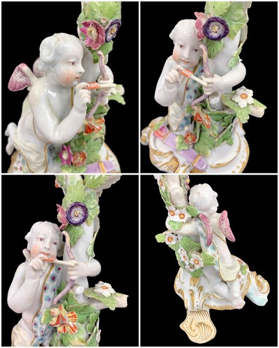 Antique 18th Century Derby Porcelain Cupid Figurine, Bow & Arrow, c. 1770 - Picture 13 of 13