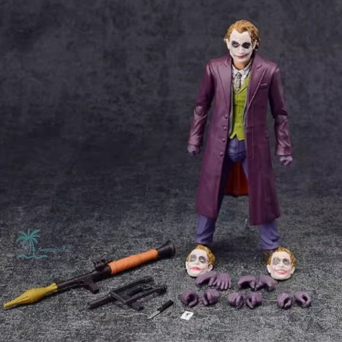 DC Comics Joker Dark Knight PVC Action Figure Boxed Toys Mobile Birthday Gifts - Picture 7 of 10