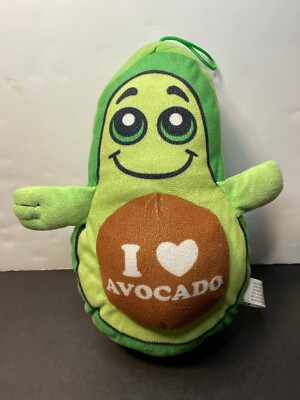 I love Avocado Puppe 10 Zoll Plüsch Stofftier Werbung Classic Toy Co
