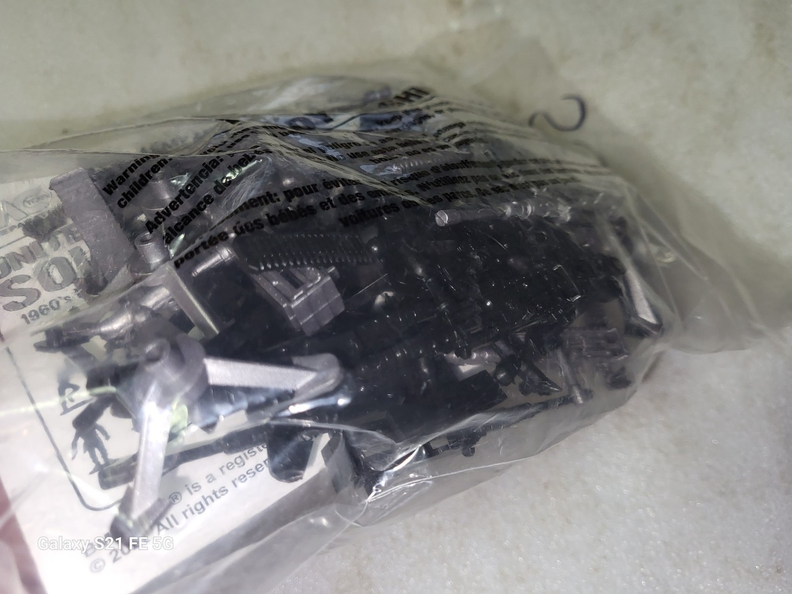 BMC Toys 1/24 Scale Machine Guns .50 Caliber M2 16 Pieces Black & Gray #67085