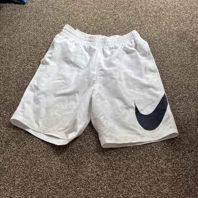Nike Boys Swim Shorts Size Large - White - Image 1 of 3
