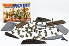 MATCHBOX AMERICAN INFANTRY 1/76 SCALE Lesney Products & Co. Ltd. London 1975