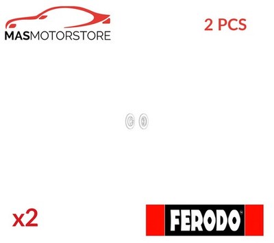 BREMSSCHEIBEN SATZ PAAR HINTEN FERODO DDF2297C 2PCS I FÜR PEUGEOT 508,508 SW