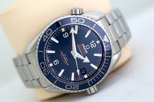Omega Seamaster Planet Ocean (2021) - 44mm Co-Axial Automatic Watch - Navy Dial