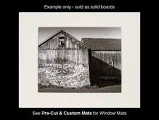 Warm White 8-Ply Cotton Museum Board   9x12, Acid-Free, 5-Pack