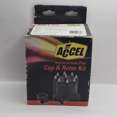 ACCEL 8139 Distributor Cap & Rotor Kit  - Black 