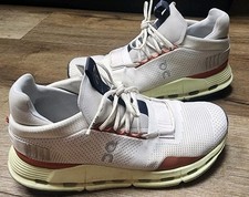 ON Cloudnova Running White Limelight Sneakers 26.98489 Women's US 7.5W