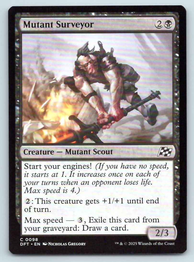 Magic: The Gathering Mutant Surveyor Aetherdrift DFT C 98 NM