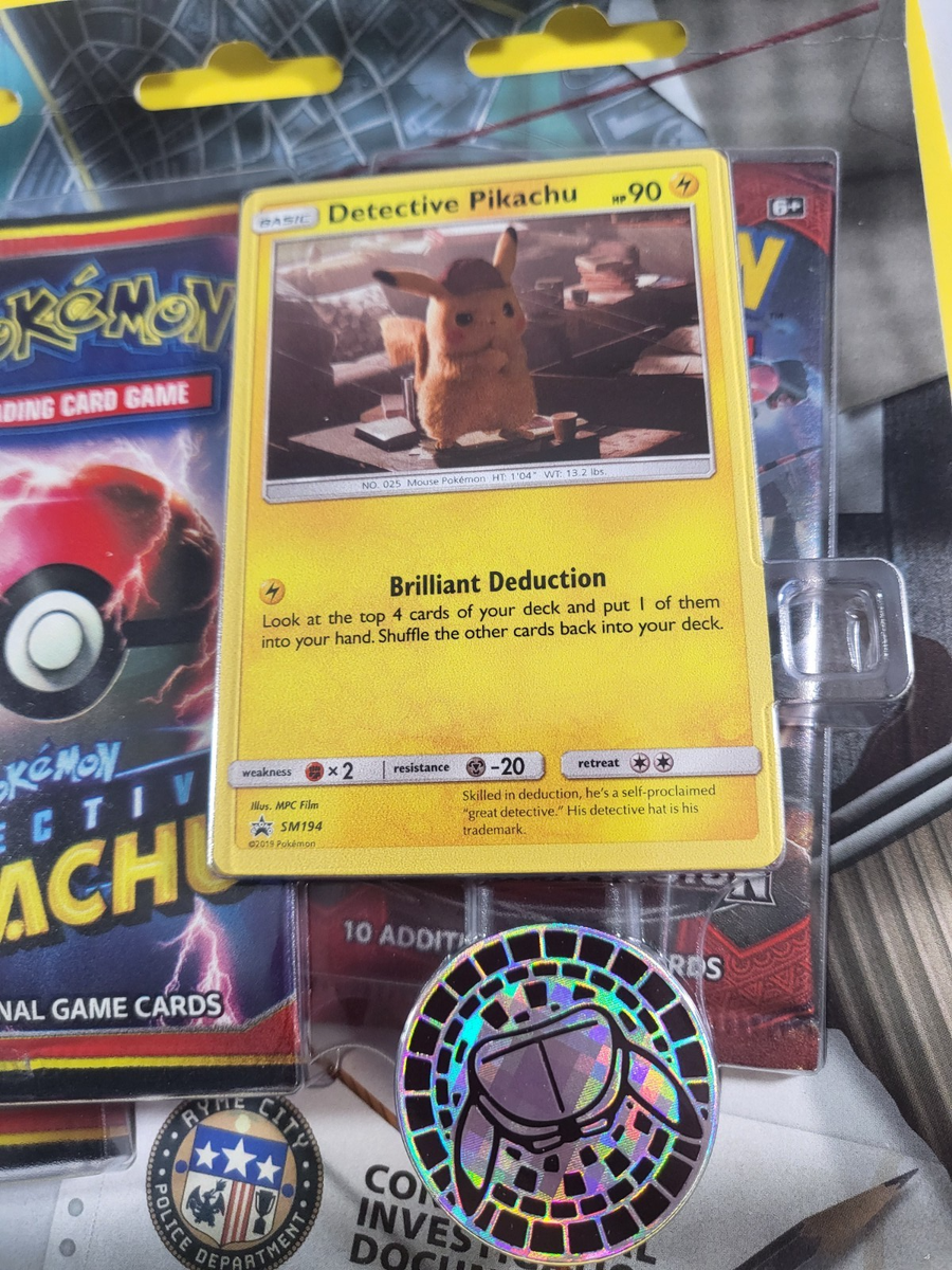 Detective Pikachu Case File 海外版 Pokemon POK80384 Detective Pikachu Case File - 3 Pack for sale