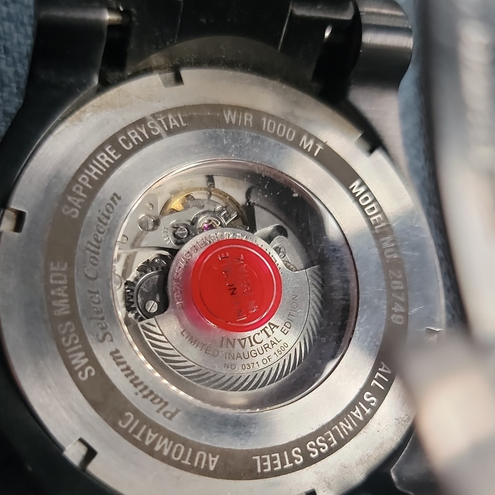 Invicta Limited Edition Automatic Wristwatch Blac… - image 3