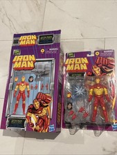 Marvel Legends Deluxe Retro Iron Man Modular MvC2 No Plasma Proton Cannon Capcom