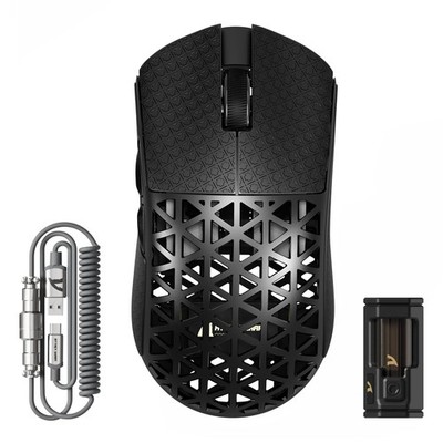 ATTACK SHARK R5 Ultra Carbon Fiber 8000Hz Wireless Gaming Mouse, 39g... 