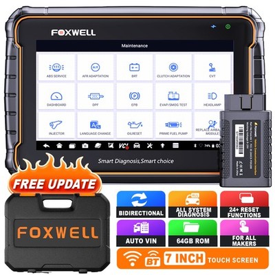 FOXWELL GT60 BT All System Bidirectional OBDII Scanner Car Diagnostic Scan Tool