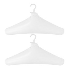 2 Pcs Portable Hangers Foldable Garment Rack Folding Travel Clothes