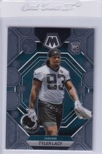 2023 Panini Mosaic Tyler Lacy RC Rookie Card Jacksonville Jaguars NFL. rookie card picture