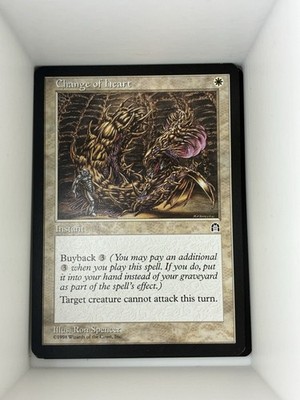 Magic the Gathering MTG Change of Heart. Stronghold. M6