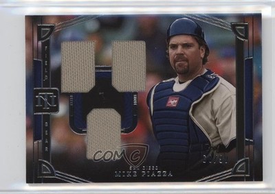 2023 Panini National Treasures Field Gear Trios 68/99 Mike Piazza HOF 0z95