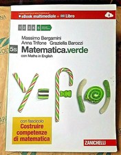 MATEMATICA.VERDE VOL. 5S - M. BERGAMINI A. TRIFONE G. BAROZZI - ZANICHELLI