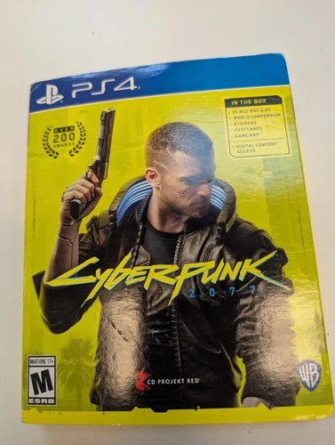 Cyberpunk 2077 PS4 Game - Complete with Stickers and Manual Free & Fast Shipping
